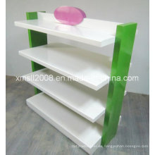 Pantalla de madera pantalla Gondola estante Rack tienda de moda (BDS-015)